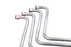 Bent tube assembly at ISI