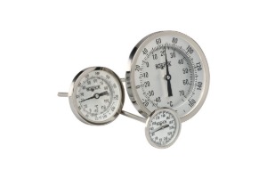 Bimetal thermometers at ISI